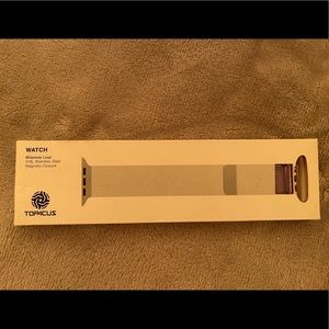 Rose Gold Stainless Steel Apple Watch Band